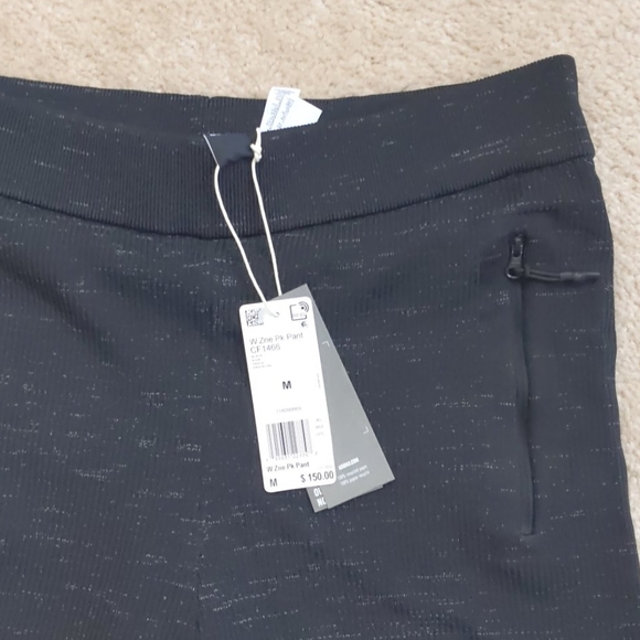 adidas Womens Z.N.E. Primeknit Pants Black - Picture 9 of 11